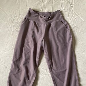 Old Navy Woman’s Joggers size M. Plum in color